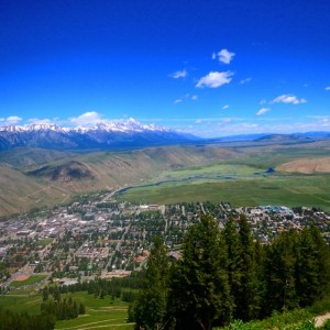 View from Top of Snow King