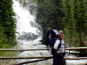 Jenny Lake hike with baby in tow