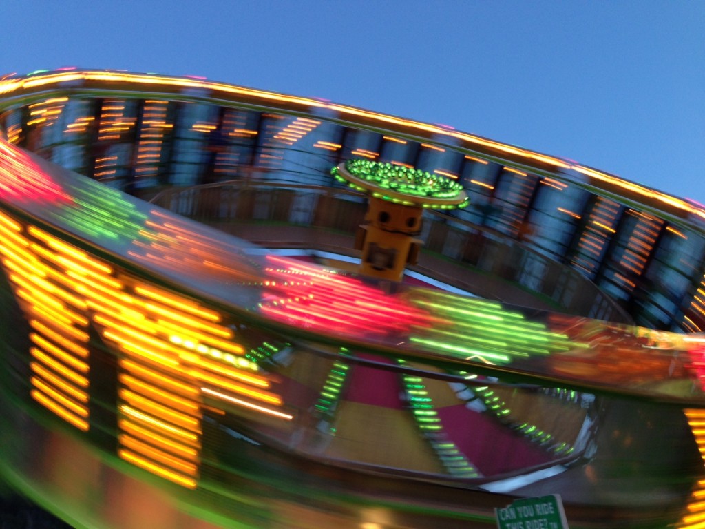 Teton County Fair carnival ride