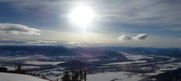 jackson hole in the winter