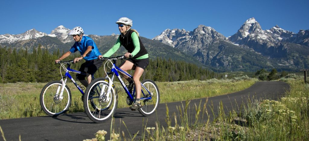 Mountain Biking on Grand Teton National Park Pathway System
